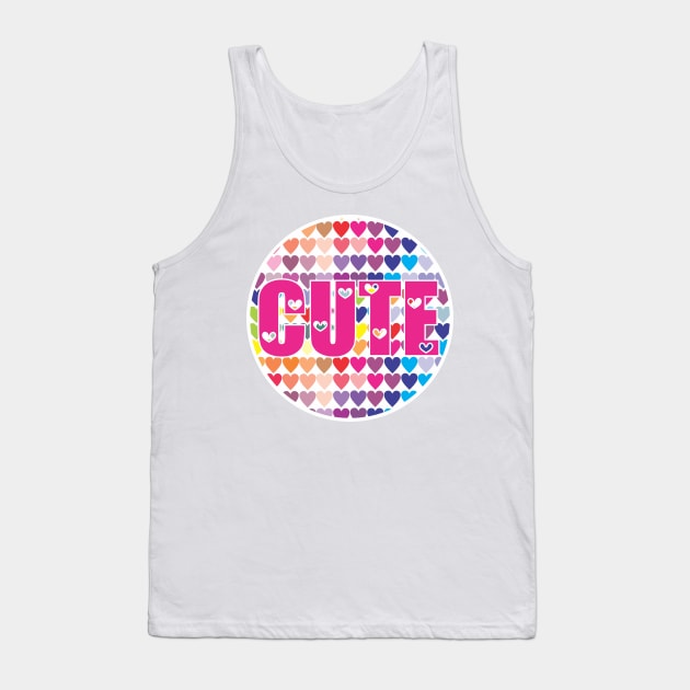 Cutie Pie Tank Top by MyMadMerch